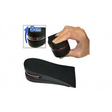 Hava Yastıklı Tabanlık (5 CM) (SİYAH)