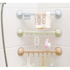 Mutfak Banyo Askısı Vantuzlu Kancalı 