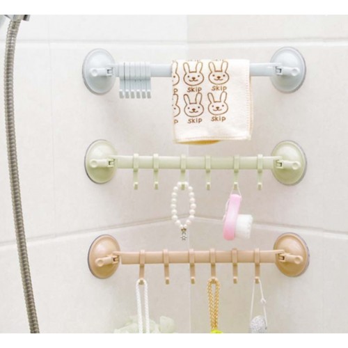 Mutfak Banyo Askısı Vantuzlu Kancalı 