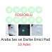 Fosforlu Araba Kapı Ses ve Darbe Emici Pad 10 Adet