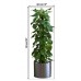 Saksılı Bitki Tasarımlı Yapışkanlı Sticker Resim 90*30 cm MC-665