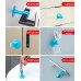 CM-072 Vantuzlu Geçmeli Kapı Kolu Stoper 4lü Set Beyaz