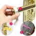 CM-072 Vantuzlu Geçmeli Kapı Kolu Stoper 4lü Set Beyaz