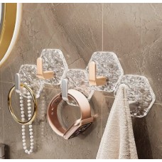 Lüks 5’li Duvar Askısı Banyo Mutfak İçin Havlu  Askılık