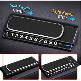 Kayar Kapaklı Torpido Üstü Fosforlu Numaratör