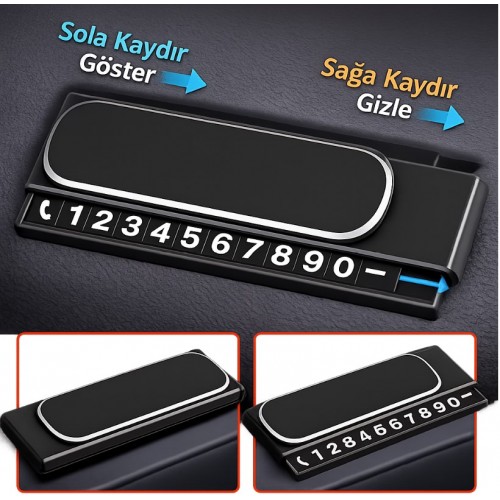 Kayar Kapaklı Torpido Üstü Fosforlu Numaratör