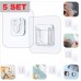 Geçmeli Klips Eşya Sabitleme Askısı 5 SET