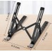 7 Kademeli Ayarlı Katlanabilir Laptop Tablet Standı Siyah