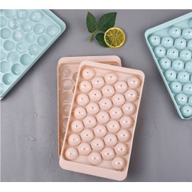 33 Hazneli Küre Buz Kalıbı Pembe