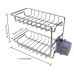 Mutfak ve Banyo Organizer Demir Raf İki Kat