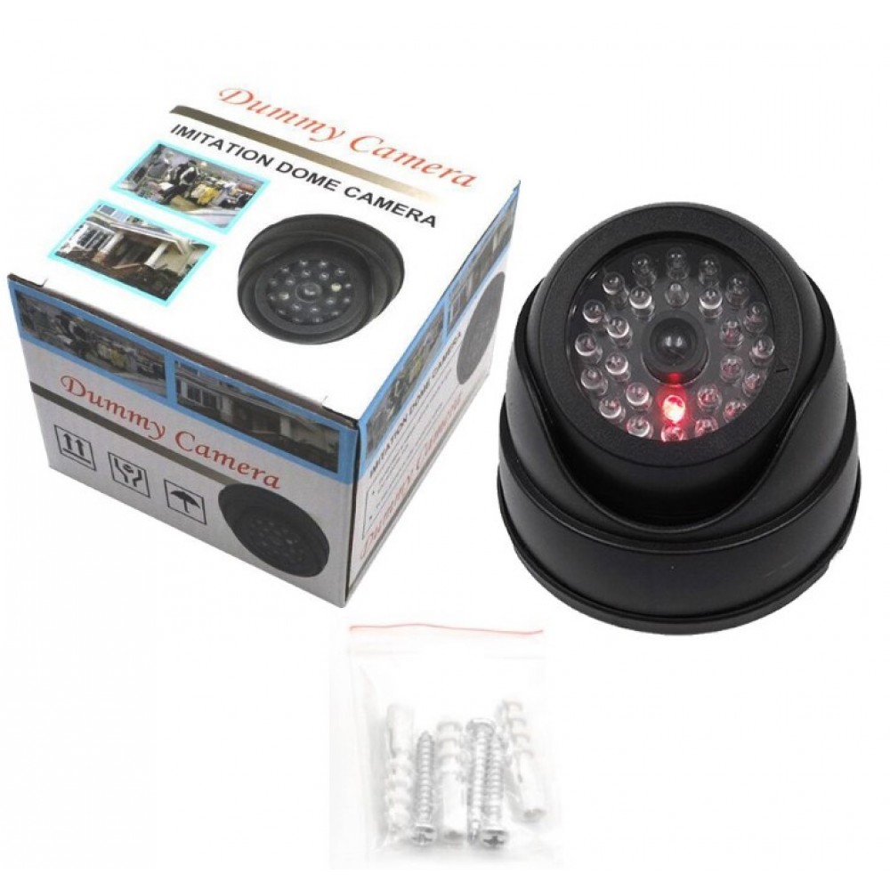 Sahte Kamera Ledli 360 Oynar Başlıklı Dome Sahte Kamera Ledli 360 Oynar Başlıklı Dome